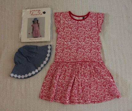 Girls Size 6 dress and hat set - Collette Dinnigan (Pack 7)