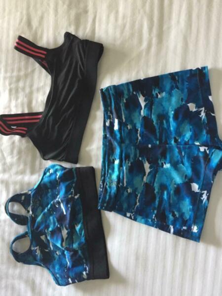 Girls gymnastic clothes - size 8