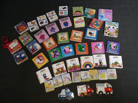 Set of 45 toddler mini board books