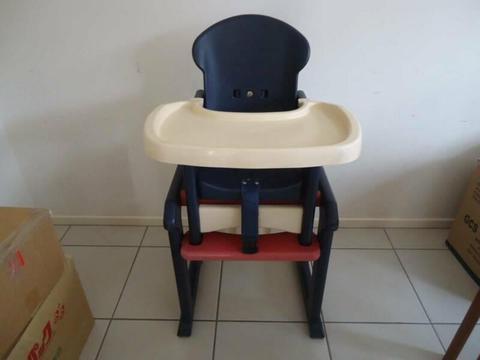High Chair Convertable and Child Chairs