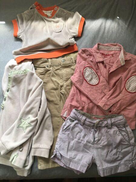 Collection of French boys Chateau de sable kids wear (3yrs)