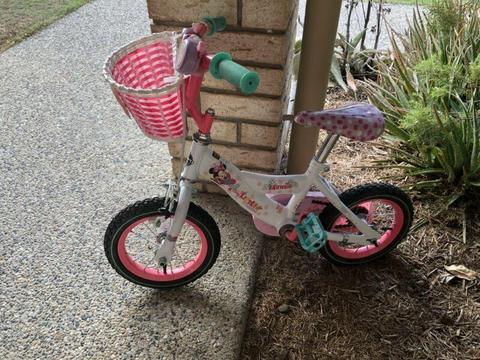 Child's Minnie Mouse Bike