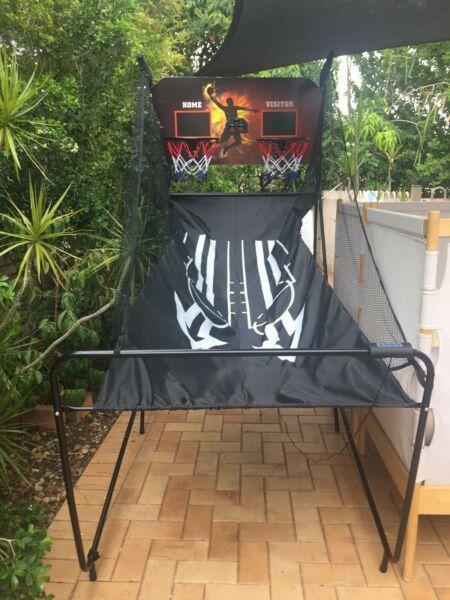 Basketball Arcade Game Folds for Easy Storage New