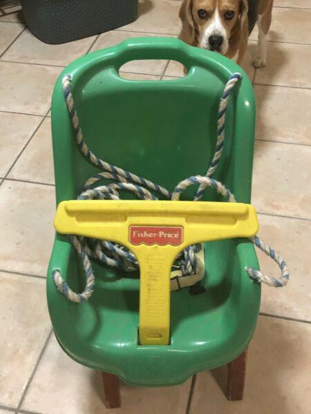 Fisher Price Lift n Lock Swing, perfect for little ones