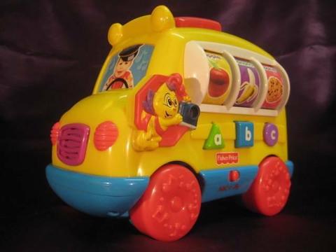 FISHER PRICE ALPHA BUS - MUSICAL EDUCATIONAL TOY