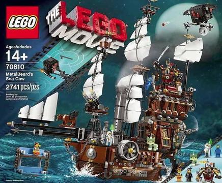 LEGO Movie Metalbeard's Sea Cow 70810 BRAND NEW SEALED RETIRED