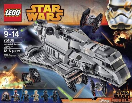 LEGO Star Wars Imperial Assault Carrier 75106 Force Awakens NEW