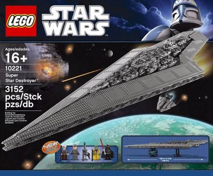 LEGO STAR WARS Super Star Destroyer 10221 BRAN NEW SEALED RETIRED
