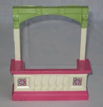 FISHER PRICE LOVING FAMILY GRAND DOLL HOUSE FRONT WINDOW FRAME