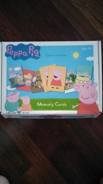 Peppa pig memory game
