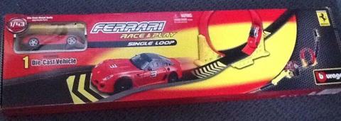 SALE Ferrari Race and Play Single Loop (1:43 scale) Playset