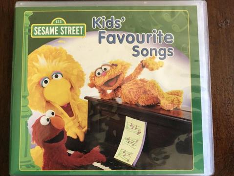 CD - 123 Sesame Street Kids' Favourite Songs