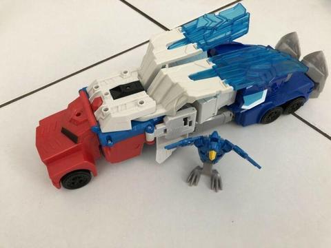 Transformer Optimus prime toy MSRP $99.99