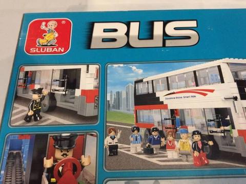 Sluban Bus Building Block Toy