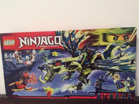Lego Ninjago 70736 unopened