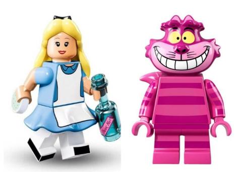 Lego Disney Minifigure 71012- Alice & Cheshire Cat