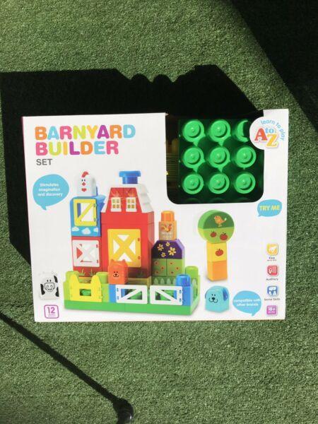 Barnyard builder set (18 months & up)