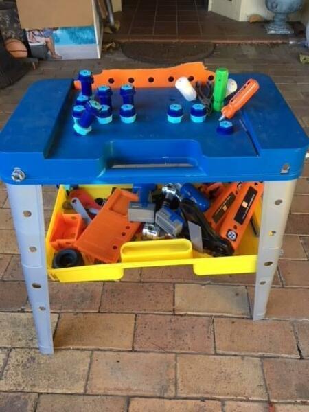 Kids tool bench