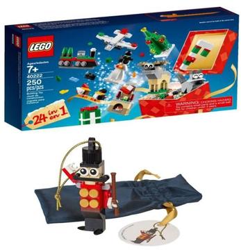 Lego Christmas Build up 40222 & Toy Soldier Ornament 5004420
