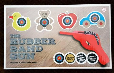 The Rubber Band Gun (Wooden). Great Novelty gift idea!