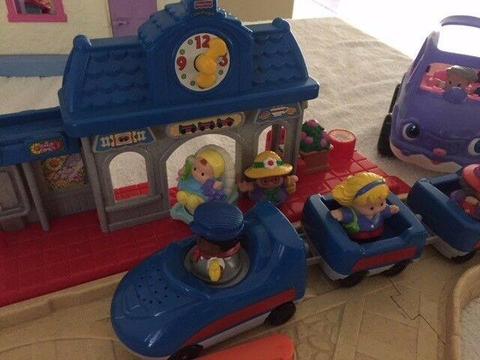 Little People Railway. Fisher Price. Plus a free Car