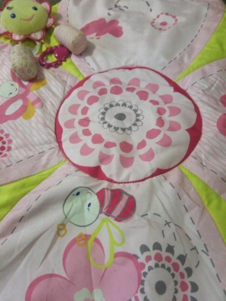 Play Mat With Musical Toy And Pillow- Girl Pink Only $5