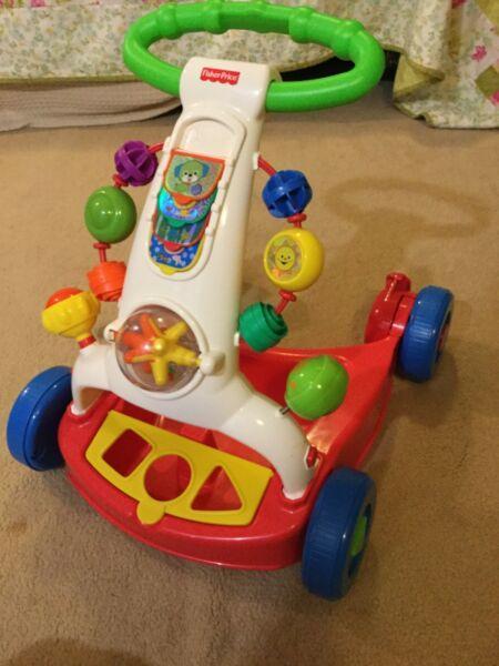 Fisher price walker to wagon