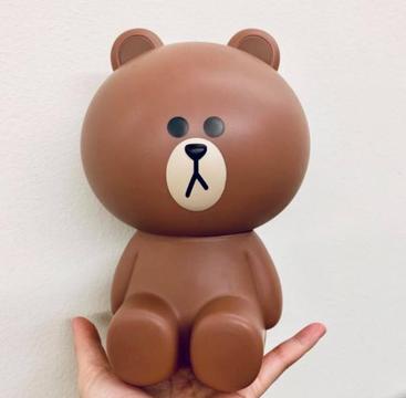 NEW Line Friends CEREAL CONTAINER - LIMITED EDITION -BROWN (Bear)