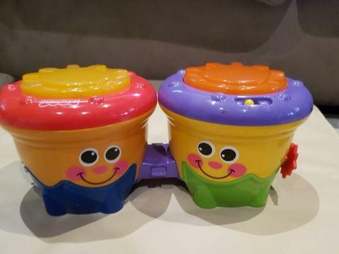 Fisher and Price Drums