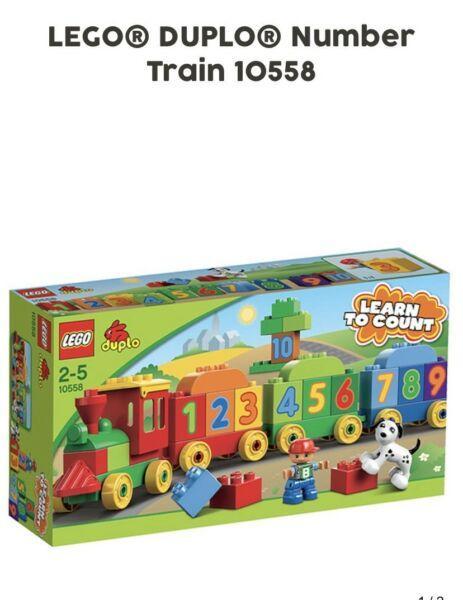 LEGO duplo number train