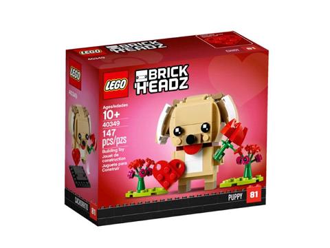 LEGO Brickheadz Valentine's Day Puppy