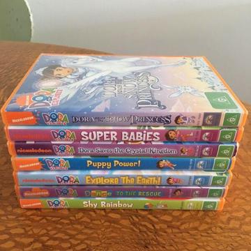 7 Dora the Explorer DVD bundle