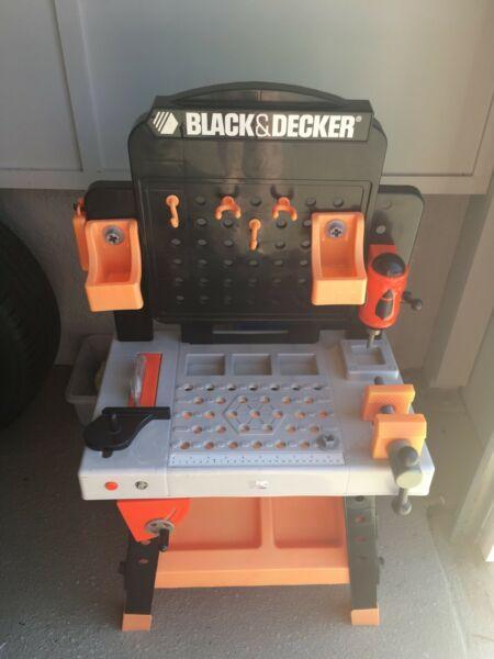 Black and Decker junior workshop workbench toolset