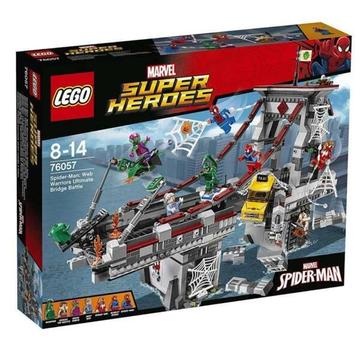 LEGO Spider-Man Web Warriors Ultimate Bridge Battle Set 76057 New