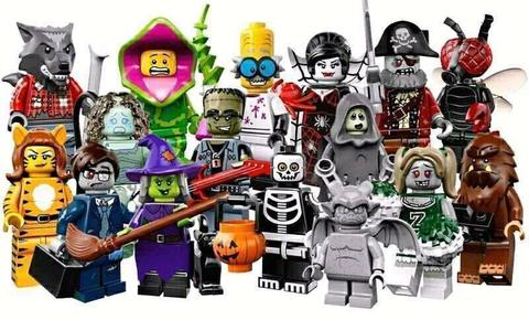 LEGO 71010 Minifigures series 14 Monster series complete full set