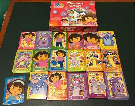 Dora the explorer memory game