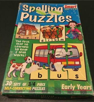Spelling puzzle game
