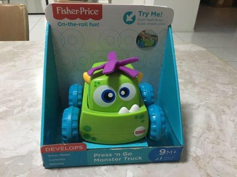 Toddler toy monster car brand new