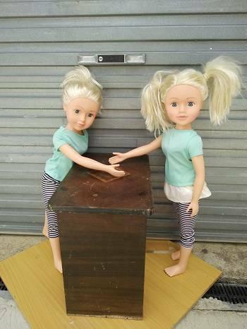 Dolls Girls Twins Move Able Play Toys