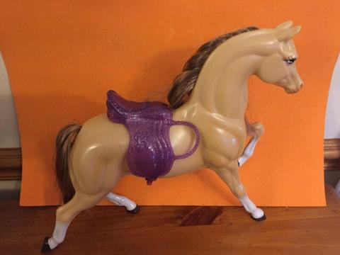 BARBIE HORSE AND SADDLE VINTAGE TOYS offers please