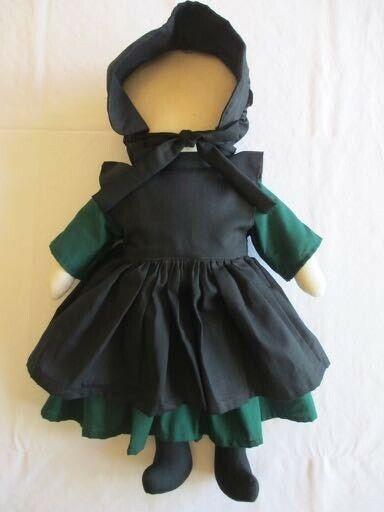 Original Amish Faceless Cloth Doll