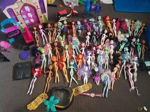 Monster High & Girls Toy Bundle