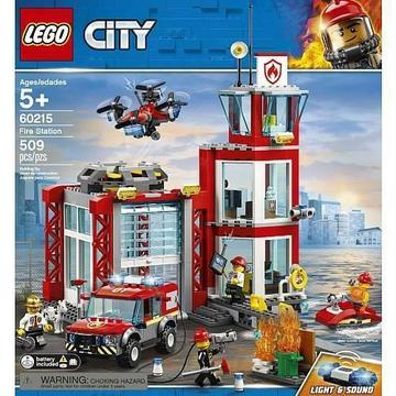 LEGO City Fire Station 60215 Engine Truck Drone BRAND NEW SEALED