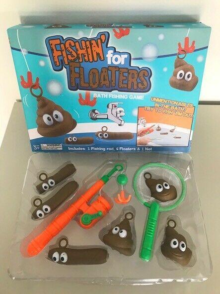 Fishin' for Floaters Bath Fishing Game - Fun 4 Kids - NEW in box