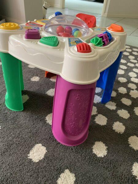 Toddler play table