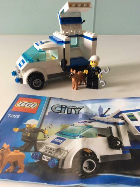 LEGO City Police Dog Unit (#7285) (100% Complete See Photos)