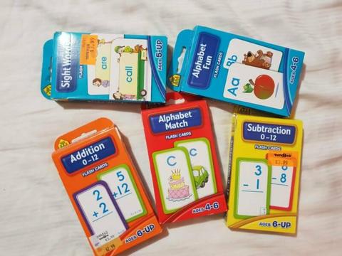 Educational game games cards kids child children numbers alphabet
