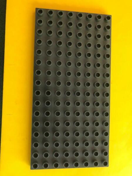 Duplo LEGO grey Building Mat Board Lego Duplo 8x16 Dot Baseplate