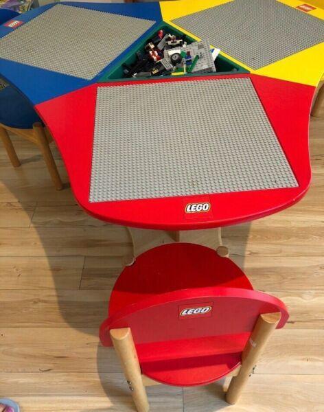 Large 3 Seater Lego Table - Rare Find