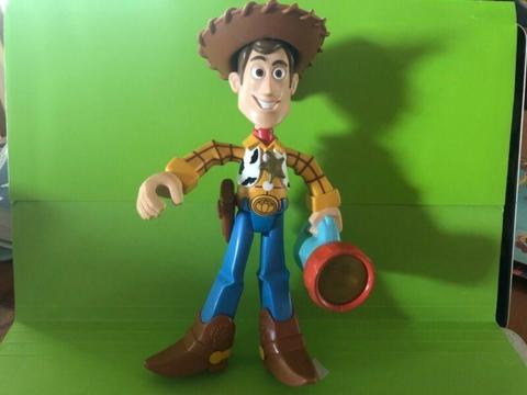 WOODY toy story talking woody Disney pixar with torch